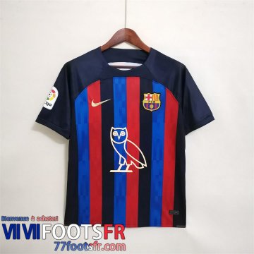 Maillot De Foot Barcelone Domicile OVO Homme 2022 2023