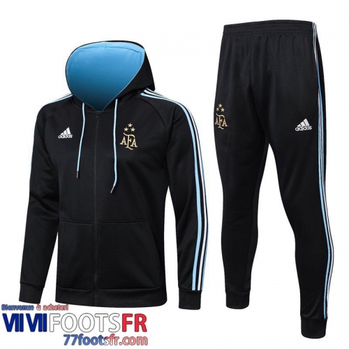 Veste Foot Argentine noir Homme 2022 2023 JK674
