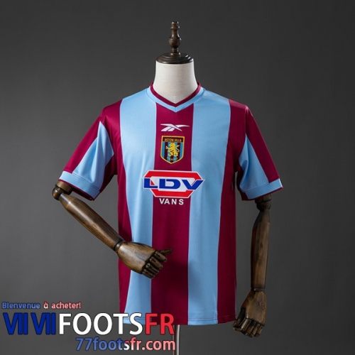 Retro Maillot De Foot Aston Villa Domicile Homme 99 00 FG1284 Retro Maillot De Foot Aston Villa Domicile Homme 99 00 FG1284