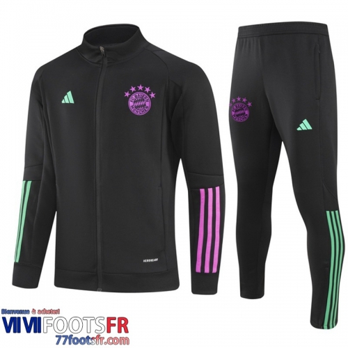 Veste Foot Bayern Munich noir Homme 2023 2024 B19