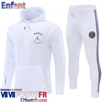 Sweatshirt Foot PSG Blanc Enfant 2022 2023 TK263