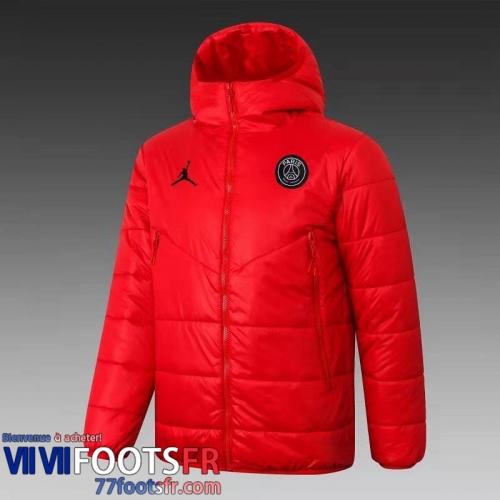 Doudoune Foot PSG Paris rouge Homme 2021 2022 DD60