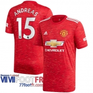 Maillot de foot Manchester United Andreas Pereira #15 Domicile 2020 2021