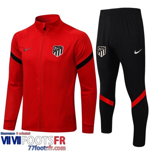 Veste Foot Atletico Madrid rouge Homme 2021 2022 JK145