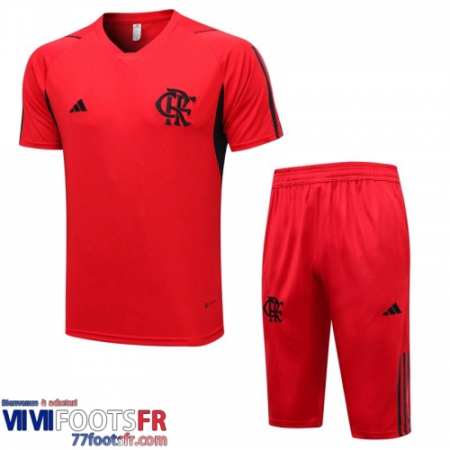 Survetement T Shirt Flamengo rouge Homme 2023 2024 TG757