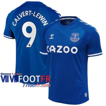77footfr Everton Maillot de foot Calvert-Lewin #9 Domicile 20-21