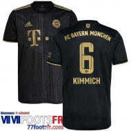 Maillot De Foot Bayern Munich Extérieur Homme 21 22 # Joshua Kimmich 6