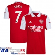 Maillot De Foot Arsenal Domicile Homme 2022 2023 Saka 7