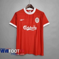 77footfr Retro Maillots foot 1998 Liverpool Domicile
