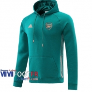 77footfr Sweatshirt Foot Arsenal vert 2020 2021 S14