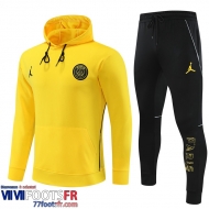 Sweatshirt Foot PSG jaune Homme 2023 2024 SW64