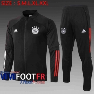 Veste de foot Bayern Munich Noir A362e 20-21