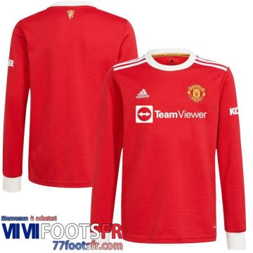 Maillot De Foot Manchester United Domicile Manche Longue Homme 21 22