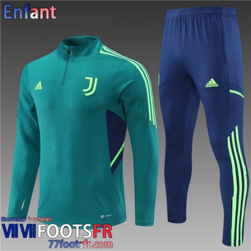 Survetement de Foot Juventus vert Enfant 2022 2023 TK297 Survetement de Foot Juventus vert Enfant 2022 2023 TK297