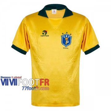 77footfr Retro Maillot de foot Bresil Domicile 1988/1991