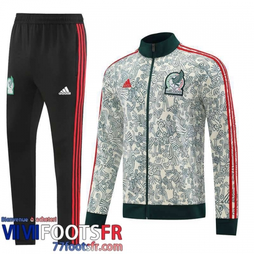 Veste Foot Mexique gris Homme 2022 2023 JK586