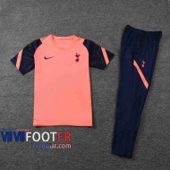 77footfr Survetement Foot T-shirt Tottenham Orange 2020 2021 TT59