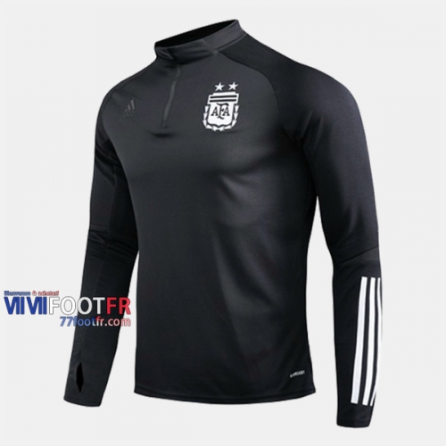 Nouveau Promotion Sweatshirt Training Argentine Noir 2020-2021