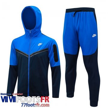 Veste Foot - Sweat A Capuche Sport bleu Homme 2023 2024 JK803