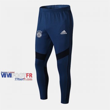 Promo: Nouveaux Pantalon Entrainement Foot Ajax Amsterdam Polyester Bleu Fonce 2019/2020