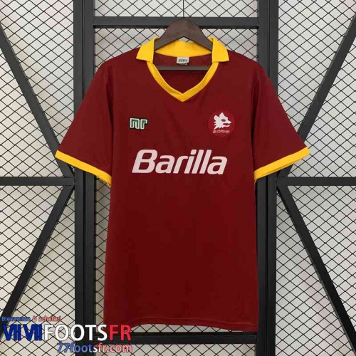 Retro Maillot De Foot Rome Domicile Homme 89 90 FG754
