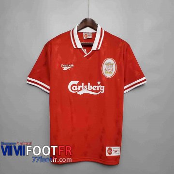 77footfr Retro Maillots foot 96 97 Liverpool Domicile