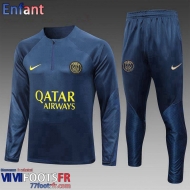 KIT: Survetement de Foot PSG Enfant 2023 2024 C126