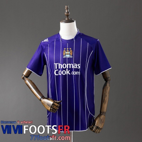 Retro Maillot De Foot Manchester City Exterieur Homme 07 08 FG1088