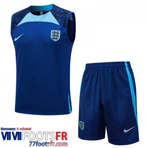 Survetement Sans manches Angleterre bleu Homme 2023 2024 TG962