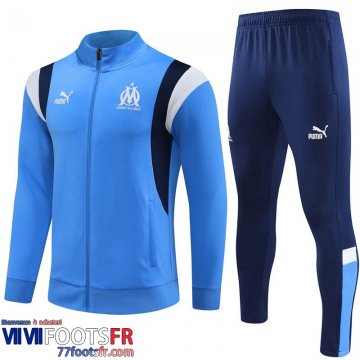 Veste Foot Marseille bleu Homme 2023 2024 B25
