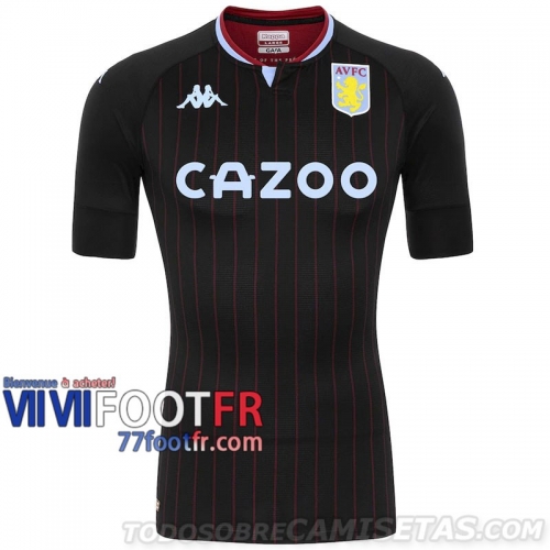 77footfr Aston Villa Maillot de foot Exterieur 20-21