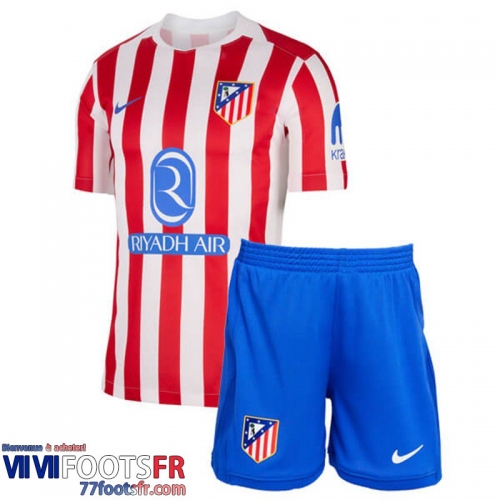 Maillot De Foot Atletico Madrid Domicile Enfant 25 26