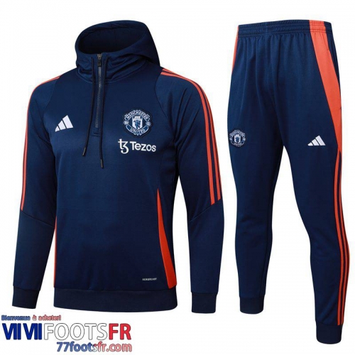 Survetement de Foot - Sweat A Capuche Manchester United Homme 24 25 A760