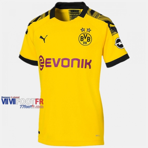 Nouveau Flocage Maillot De Dortmund BVB Femme Domicile 2019-2020 Personnalise :77Footfr