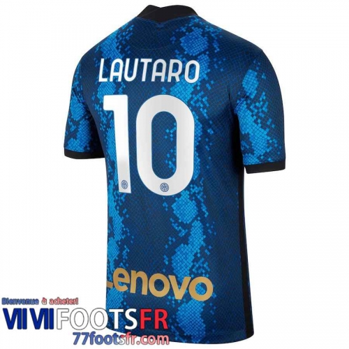 Maillot De Foot Inter Milan Domicile Homme 21 22 # Lautaro 10