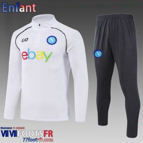 KIT: Survetement de Foot Naples Enfant 2023 2024 C172