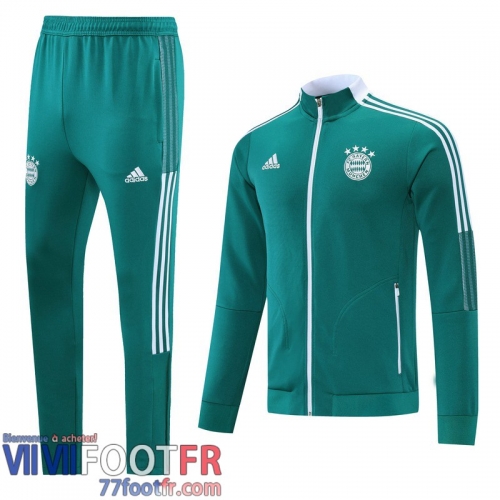 Veste Foot Bayern Munich vert Uomo 2021 2022 JK73