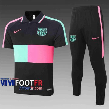 Polo de foot Barcelone 2020 2021 Noir C486#