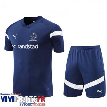 Survetement T Shirt Marseille bleu marine Homme 2022 2023 TG686