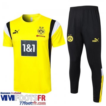 Survetement T Shirt Dortmund jaune Homme 2023 2024 A124