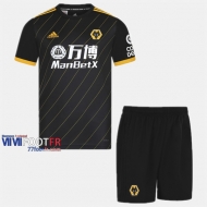 Ensemble Maillot Wolves Enfant Exterieur 2019-2020 Personnalisé :77Footfr
