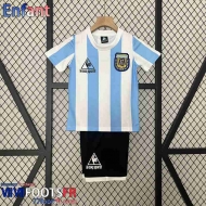 Retro Maillot De Foot Argentine Domicile Enfant 1986 FG462