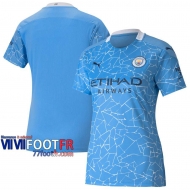 Maillot de foot Manchester City Femme Domicile 2020 2021