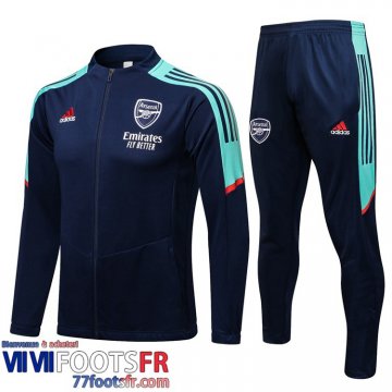Veste Foot Arsenal bleu marine Homme 2021 2022 JK153