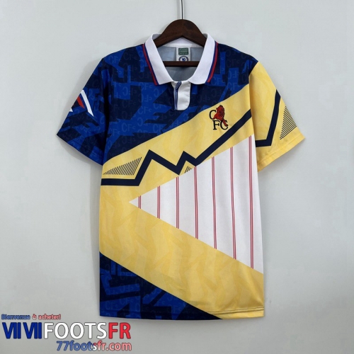 Retro Maillot De Foot Chelsea bleu Homme 1990 FG271