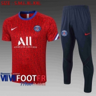 T-shirt PSG Paris Rouge C536e 20-21