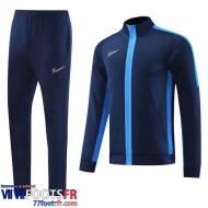 Veste Foot Sport bleu Homme 2023 2024 JK692