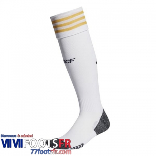 Chaussettes De Foot Real Madrid Domicile Homme 2023 2024 WZ48