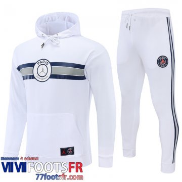 Sweatshirt Foot PSG Blanc Homme 2021 2022 SW37