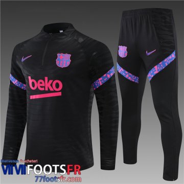 Survetement de Foot Barcelone le noir Enfant 21 22 TK121